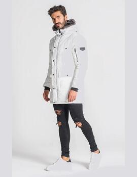 Parka Gianni Kavanagh negra para hombre