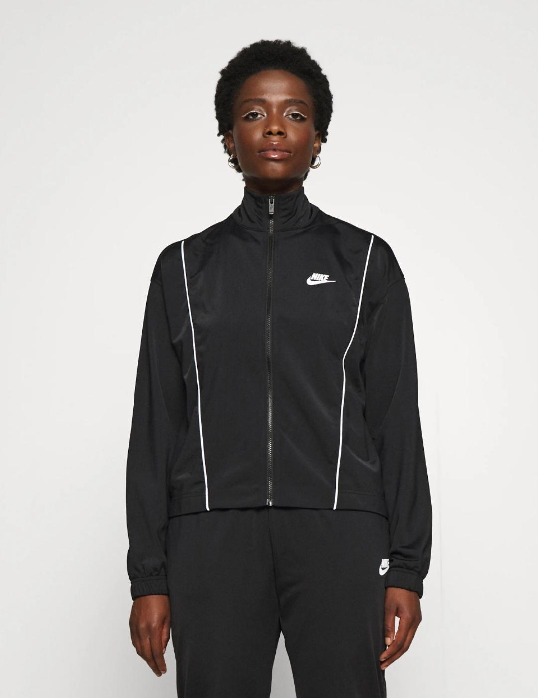 Chándal Nike Sportswear para Mujer Negro/Blan