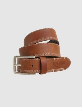 Cinturón marrón piel hombre Freddy belt pepe jeans