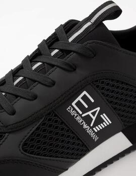 Zapatillas Emporio Armani EA7 negra para hombre