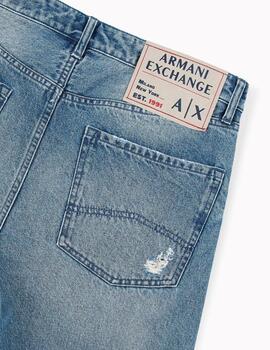 Jeans Armani Exchange roto dark para hombre