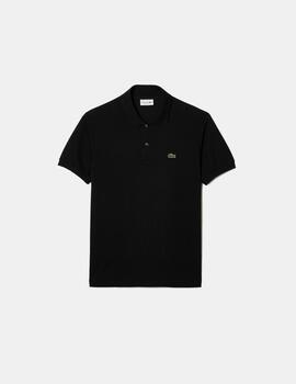 Polo Lacoste piqué negro para hombre