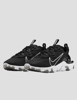 Zapatillas Nike React Vision Negro/Blanco Hombre