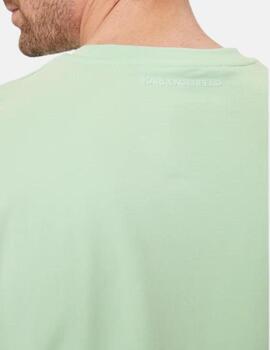 Camiseta Karl Lagerfeld básica verde hombre