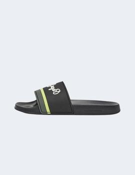 Chanclas Pepe Jeans Hombre Portobello Negro