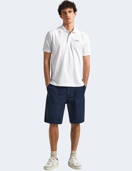 Polo Pepe Jeans Hombre Blanco Hunter