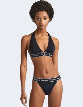 Bikini Pepe Jeans Mujer Logo Negro