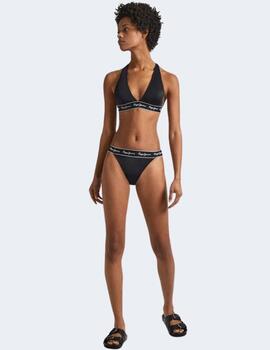  Braga Bikini Pepe Jeans Mujer Logo Negro