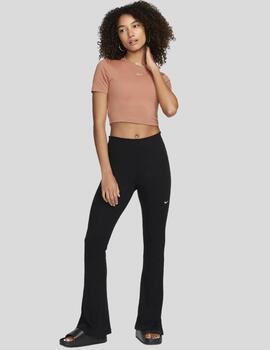 Camiseta Nike crop top teja para mujer