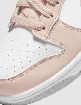 Zapatillas Nike Dunk Low Coral/Blanco Mujer