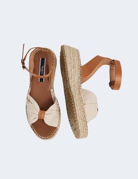 Sandalias Pepe Jeans Mujer Blanco Roto Kate One