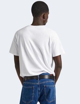 Camiseta Pepe Jeans Hombre White Connor