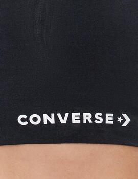 Top Converse negro para mujer