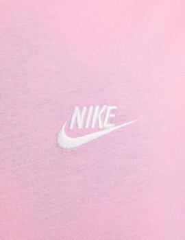 Camiseta Nike básica rosa unisex