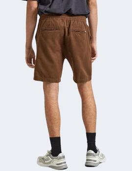 Bermudas Pepe Jeans Hombre Marron Linen Smart