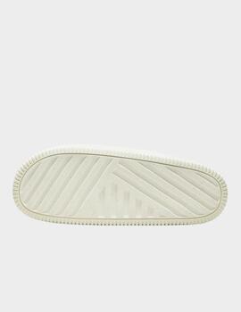 Chanclas Nike Calm Slide blanco roto unisex