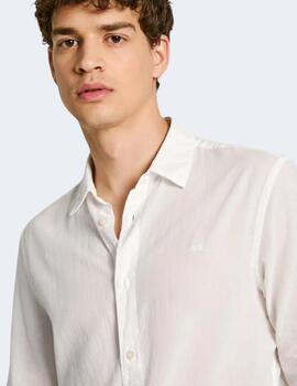 Camisa Pepe Jeans Hombre Blanco Marcel