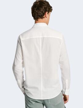 Camisa Pepe Jeans Hombre Blanco Marcel