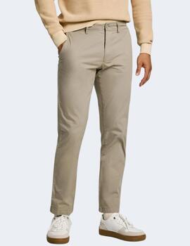 Pantalon Pepe Jeans Hombre Verde Slim Chino Poplin