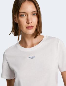 Camiseta Pepe Jeans Mujer White Emely