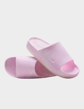 Chanclas Nike Calm Slide pink foam mujer