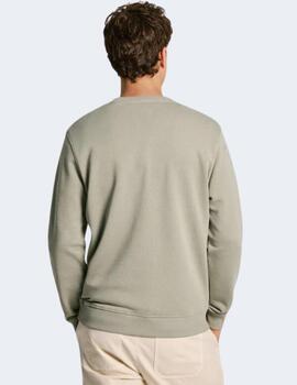 Sudadera Pepe Jeans Hombre Verde Saul Crew