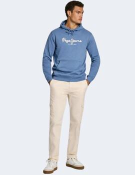 Sudadera Pepe Jeans Hombre Azul Saul Hoodie