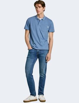 Polo Pepe Jeans Hombre Azul Mans