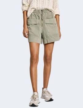 Shorts Pepe Jeans Mujer Verde Anna