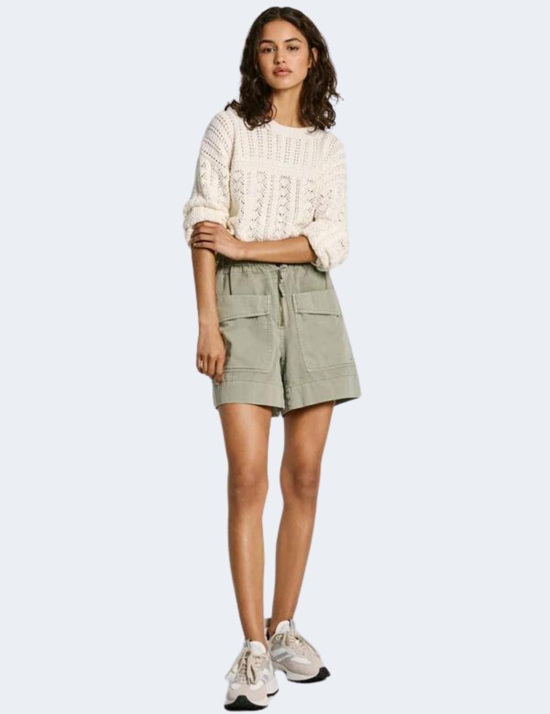 Shorts Pepe Jeans Mujer Verde Anna