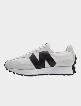 New Balance 327 Blanco/negro Hombre