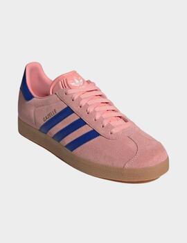 Zapatillas Adidas Gazelle Unisex Rosa/Azul