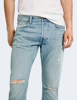 Jeans Pepe Jeans Hombre Denim Taper Tinted Destroy