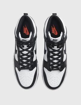 Zapatillas Dunk High Retro Blanco/Negro Hombre