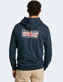 Sudadera Pepe Jeans Hombre Sedric P Marino