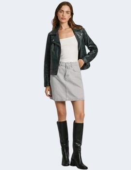 Falda Pepe Jeans Mujer Mini Gris