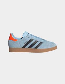 Zapatillas Adidas Gazelle Azul/Naranja Hombre