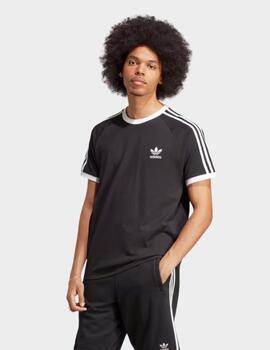 Camiseta Adidas 3 Stripes negra unisex