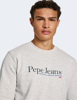 Sudadera Pepe Jeans Hombre Gris Sean