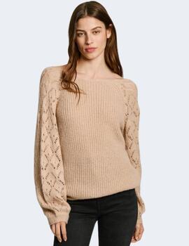 Jersey Pepe Jeans Mujer Beige Hailey