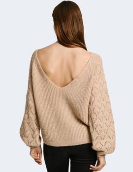 Jersey Pepe Jeans Mujer Beige Hailey