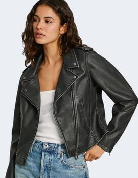 Chaqueta Pepe Jeans Mujer Negra Ciry