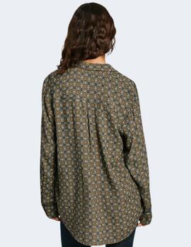 Blusa Pepe Jeans Mujer Verde Salomy