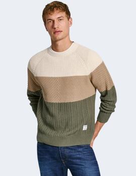 Jersey Pepe Jeans Hombre Cody Verde