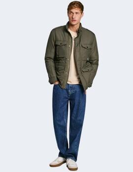 Chaqueta Pepe Jeans Hombre Terry Verde