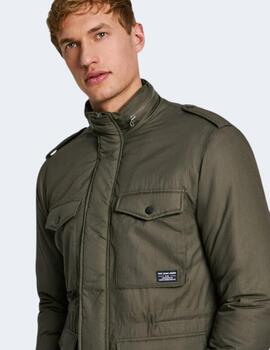 Chaqueta Pepe Jeans Hombre Terry Verde