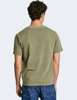 Camiseta Pepe Jeans Hombre Simon Tee Verde