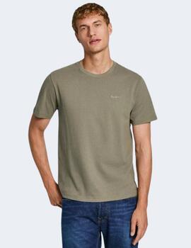 Camiseta Pepe Jeans Hombre Connor Verde