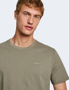 Camiseta Pepe Jeans Hombre Connor Verde