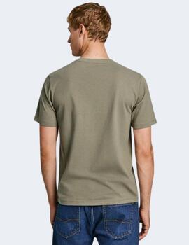 Camiseta Pepe Jeans Hombre Connor Verde